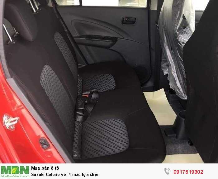 Suzuki Celerio với 4 màu lựa chọn