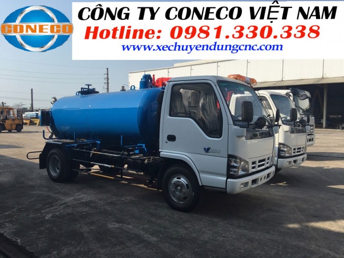 Xe hút chất thải ,hầm cầu  3,6 khối