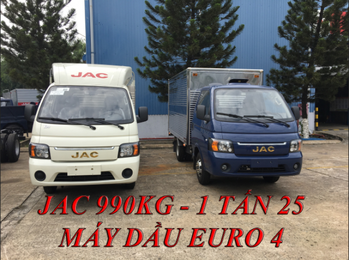 Xe tải JAC - đầu xe HYUNDAI- Máy ISUZU - bán xe tải JAC 1 TẤN 5 trả góp toàn quốc