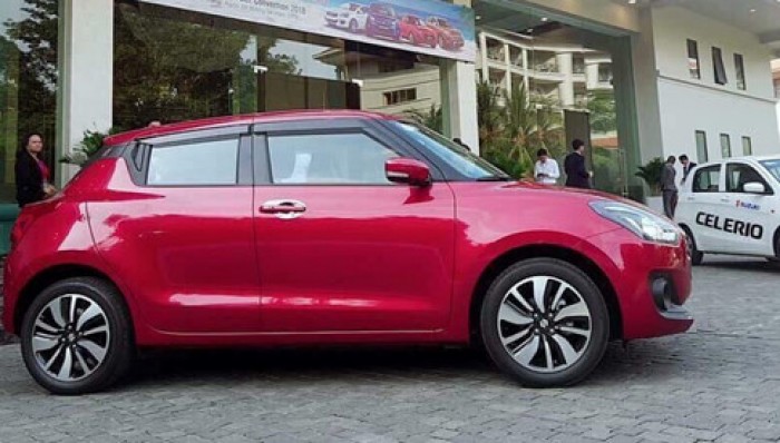Suzuki Swift 2018 nhập khẩu sắp có mặt tại Việt Nam.