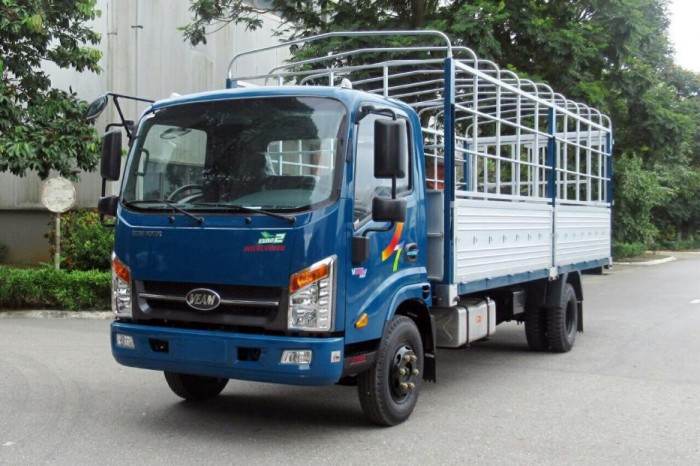 Xe tải VT260-1 tải trọng 1Tân8, thùng dài 6m1