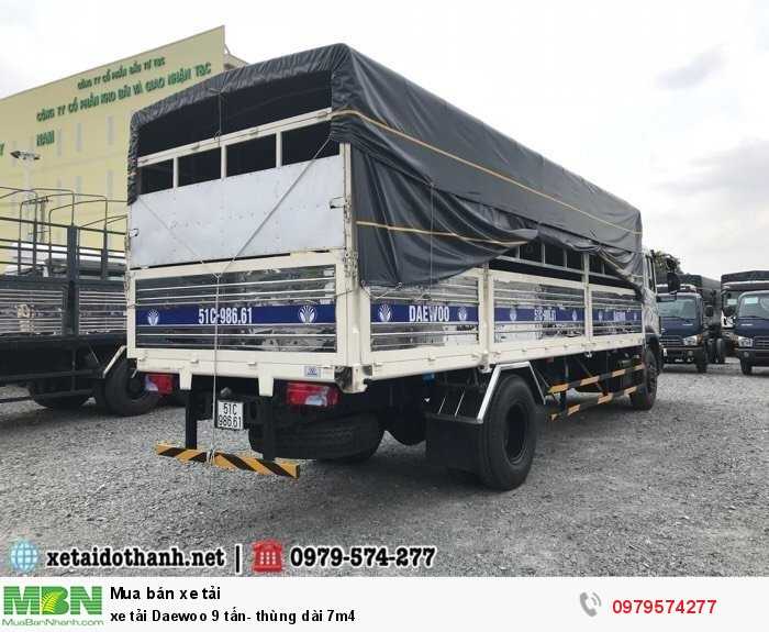 Xe tải Daewoo 9 tấn- thùng dài 7m4