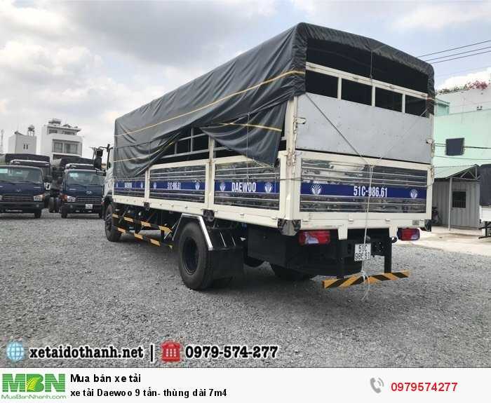 Xe tải Daewoo 9 tấn- thùng dài 7m4
