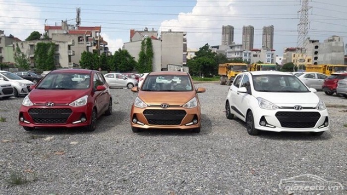 Bán Hyundai Bình Dương Grand i10 2018 mới - Xe đủ màu giao ngay - Gọi ngay để có giá tốt