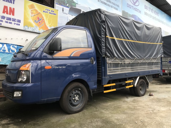 Xe tải Hyundai H150 1.5 tấn, thùng mui bạt - Hyundai Vũ Hùng cam kết giá xe tải rẻ nhất miền Nam