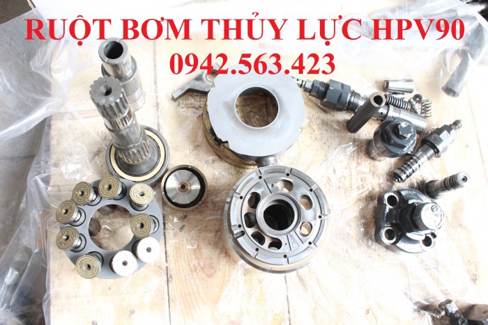 Ruột bơm thủy lực HPV90 lắp PC200-6
