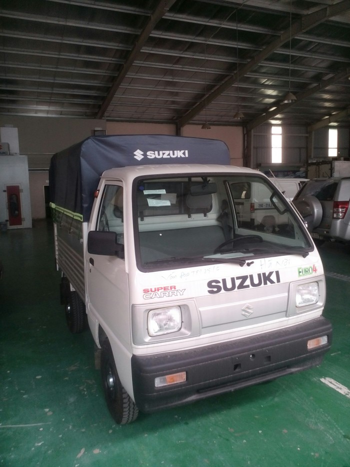 Bán Suzuki Truck, su 5 tạ 2018 giá hạt rẻ, khuyến mại hấp dẫn hỗ trợ 75% giá trị xe!