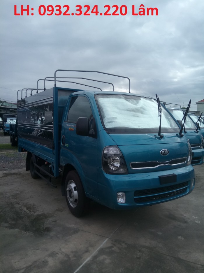 Bán xe K200 tải trọng 1,9T, động cơ HYUNDAI, có turbo tăng áp, giao xe trong ngày.