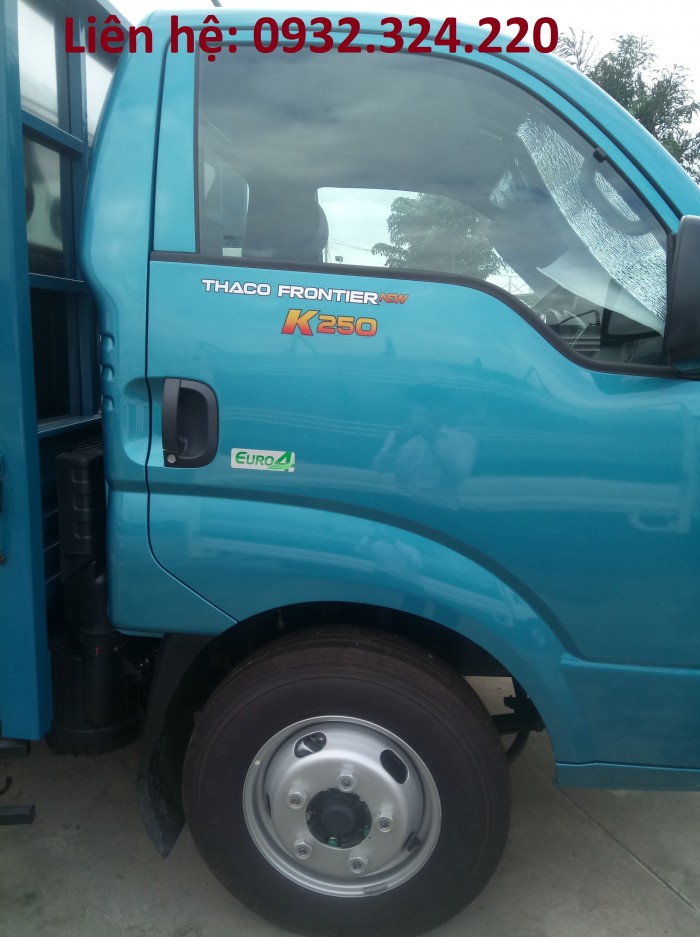 Bán xe K200 tải trọng 1,9T, động cơ HYUNDAI, có turbo tăng áp, giao xe trong ngày.