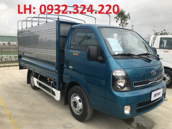 Bán KIA K250 tải trọng 2,49 tấn, giá tốt tại Bình Dương, hỗ trợ trả góp