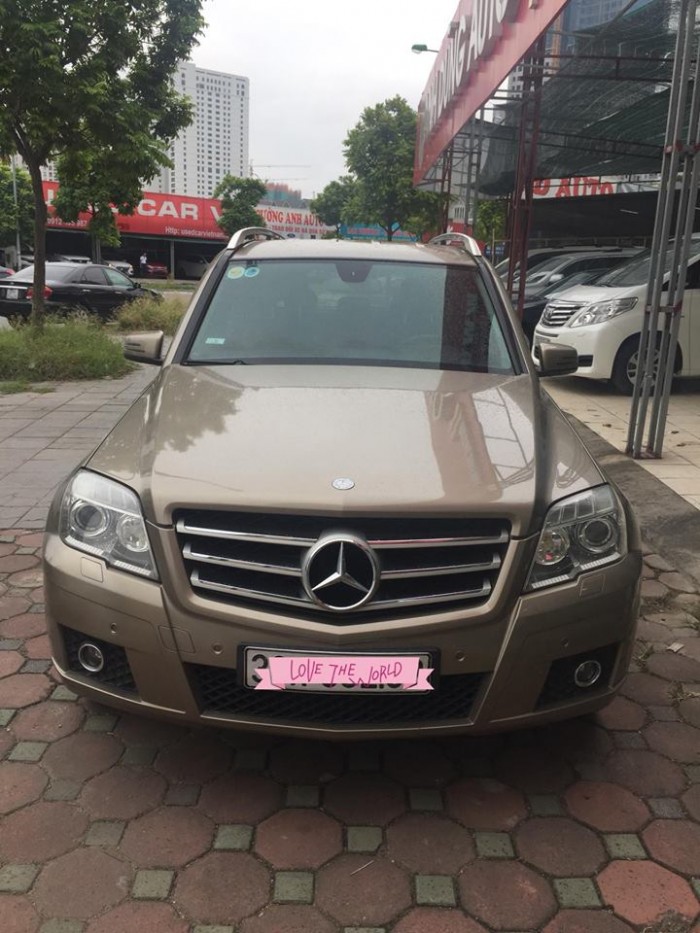 Mercedes GLK300 4Matic đời 2009 đăng ký cuối 2010 màu đồng