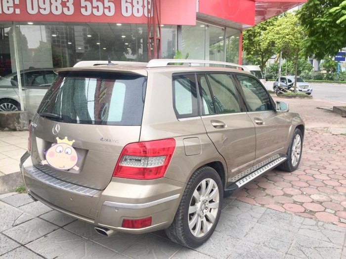 Mercedes GLK300 4Matic đời 2009 đăng ký cuối 2010 màu đồng