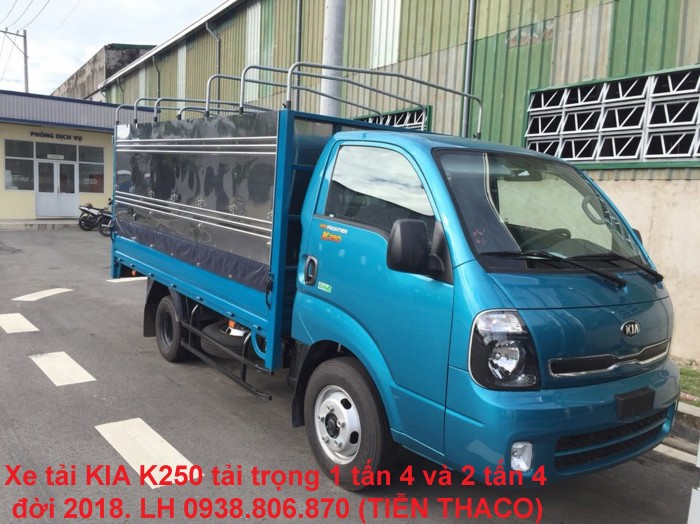 Bán xe tải KIA tại chi nhánh Thủ Đức tải trọng 1490kg, đời 2018.