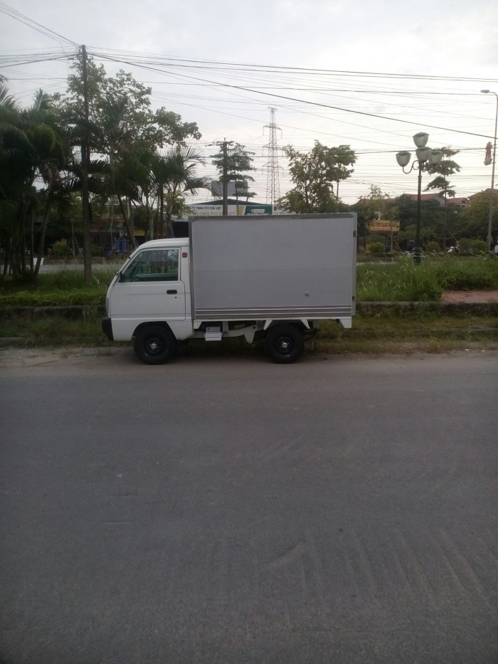 Bán Suzuki Truck ,su 5 tạ 2018 thùng kín giá bán kịch sàn, tặng 5tr tiền mặt, hỗ trợ 75% giá trị xe.