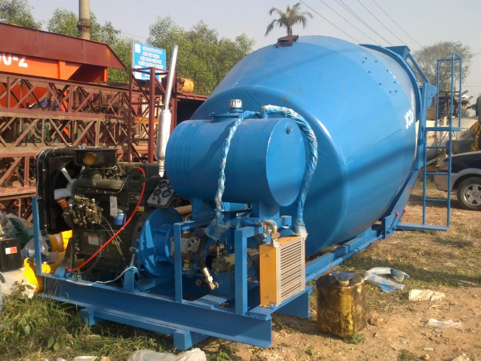 Bồn trộn bê tông 2m3, 3m3