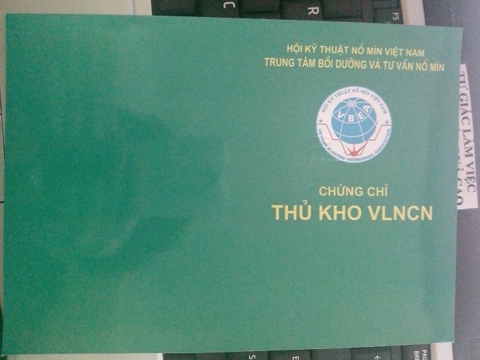 Thủ kho mìn , đào tạo cấp chứng chỉ mới 100%