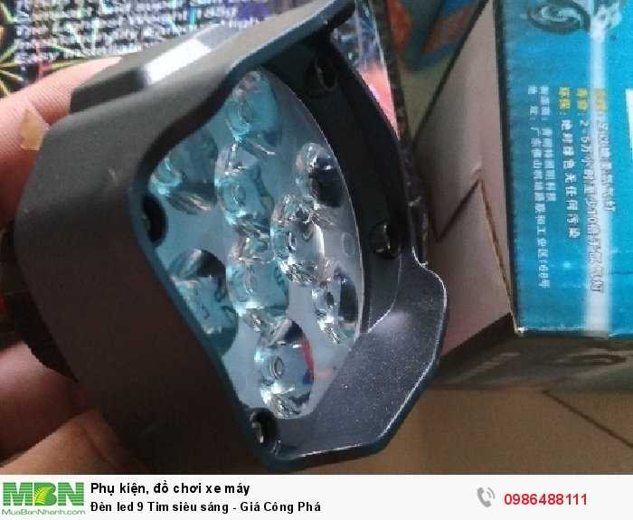 Đèn led 9 Tim siêu sáng - Giá Công Phá