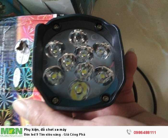 Đèn led 9 Tim siêu sáng - Giá Công Phá