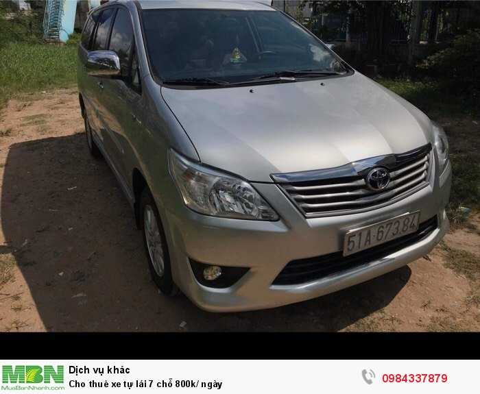 Cho thuê xe tự lái 7 chỗ