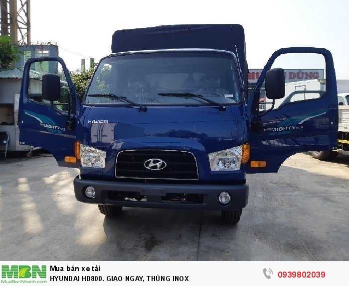 Hyundai Hd800. Giao Ngay, Thùng Inox
