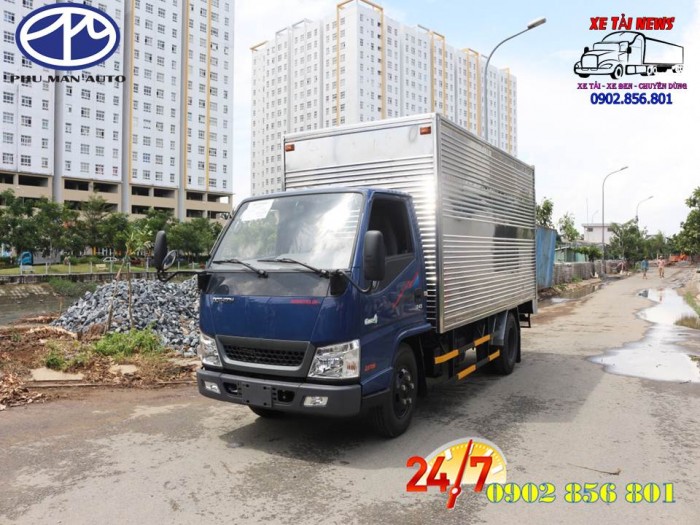 Hyundai 2 tấn 4/ động cơ nhật/ thùng hàng dài 4 mét 2.