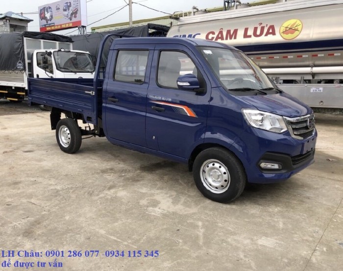 Bán Xe Trường Giang T3 cabin kép 05 chỗ ngồi 660kg/810kg