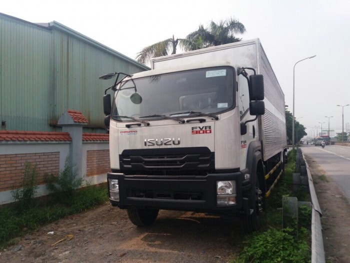 Xe tải isuzu 8t2 thùng kín inox - Trả trước 200 triệu