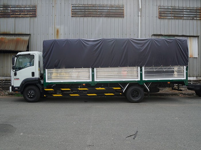 Xe tải isuzu 6t2 thùng mui bạt - Trả trước 100 triệu giao luôn xe