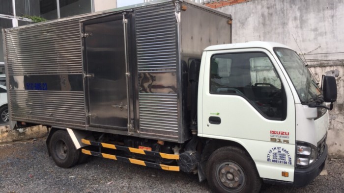 Bán xe tải Isuzu 2015 tải 1t9 thùng kín