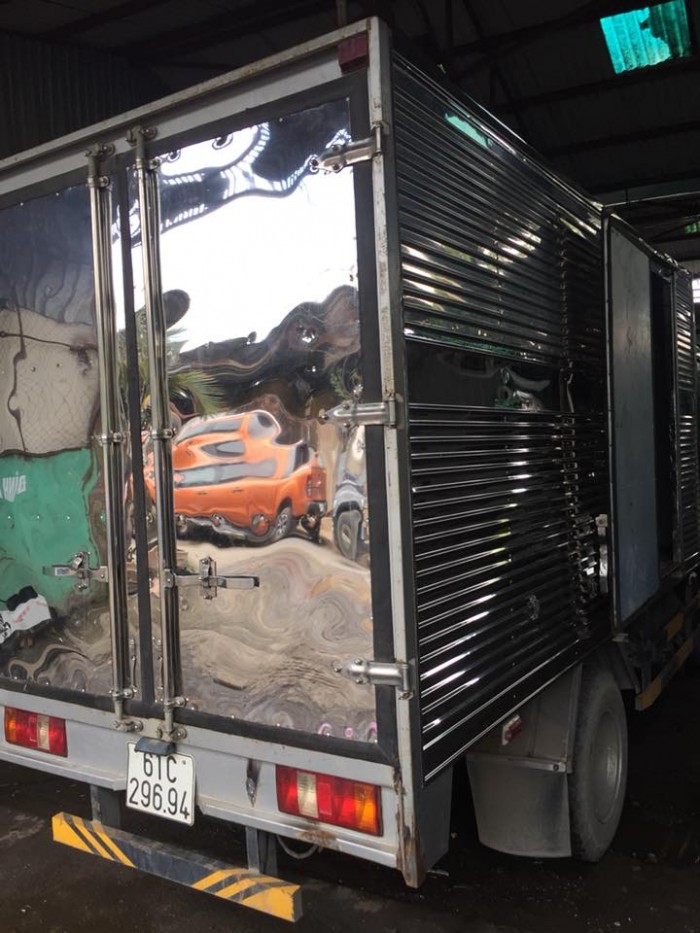 Bán xe tải Teraco 240 đời 2017 thùng kín