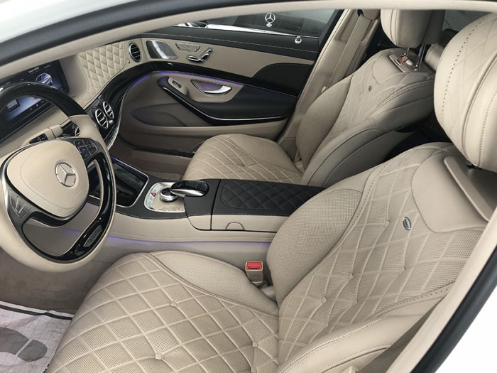 Bán xe Mercedes Maybach S500 cũ đăng ký 2018 màu Trắng chạy 3000 Km như mới