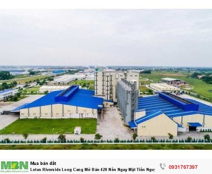 Lotus Riverside Long Cang Mở Bán 420 Nền Ngay Mặt Tiền Nguyễn Trung Trực, Giá 612 Tr/nền