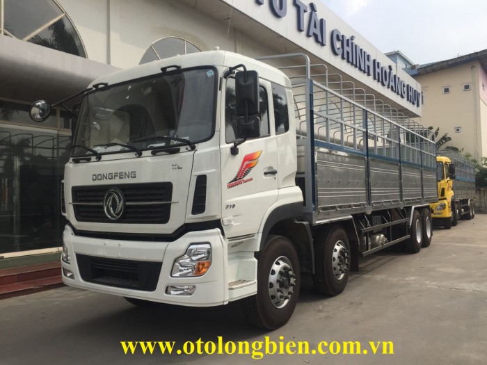 Bán tải thùng 4 chân dongfeng Hoàng Huy màu vàng và màu trắng