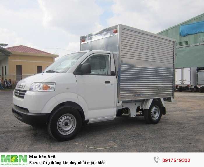 Suzuki 7 tạ thùng kín duy nhất một chiếc
