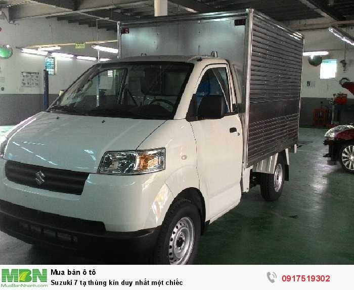 Suzuki 7 tạ thùng kín duy nhất một chiếc