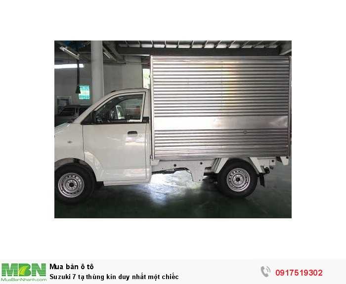 Suzuki 7 tạ thùng kín duy nhất một chiếc