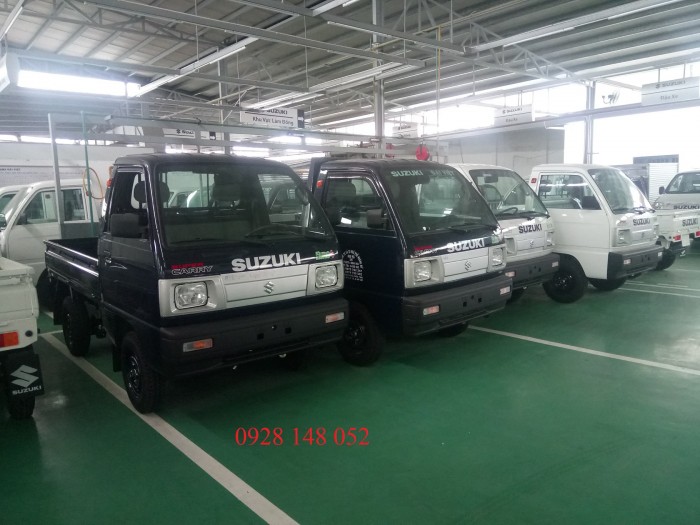 Xe tải suzuki truck thùng kín 2018