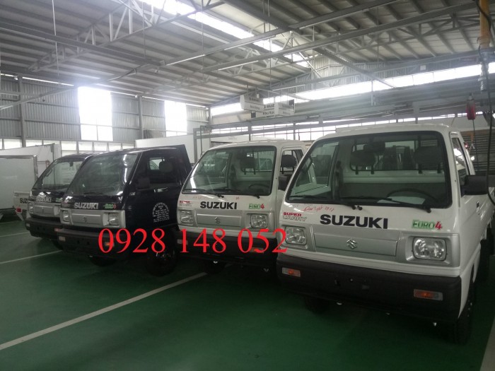 Xe tải suzuki ben. Tặng 100% phí đăng kí đăng kiểm Tặng bảo hiểm thân vỏ