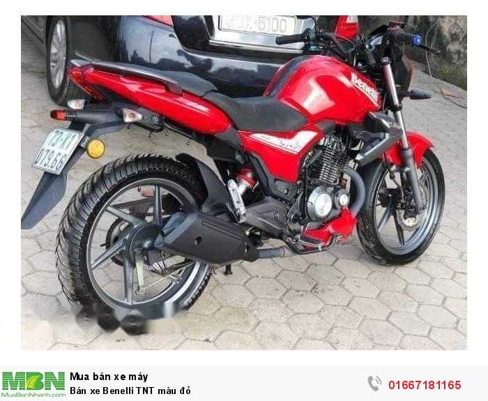 Bán xe Benelli TNT màu đỏ