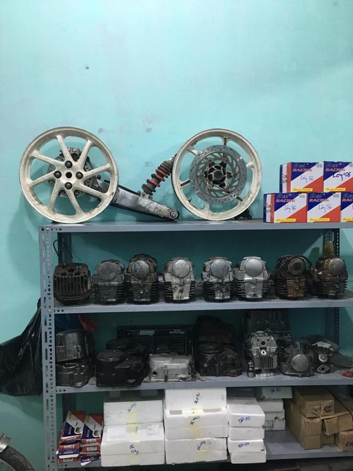 Full Bộ Gấp N - Zin theo xe NSR 150 - Thailand