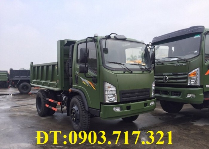 Xe ben DongFeng Trường Giang 5.7 tấn – 5700kg – 5T7 – 5t7 – 5m3 – 5 khối. Gía xe ben Trường Giang 5T7