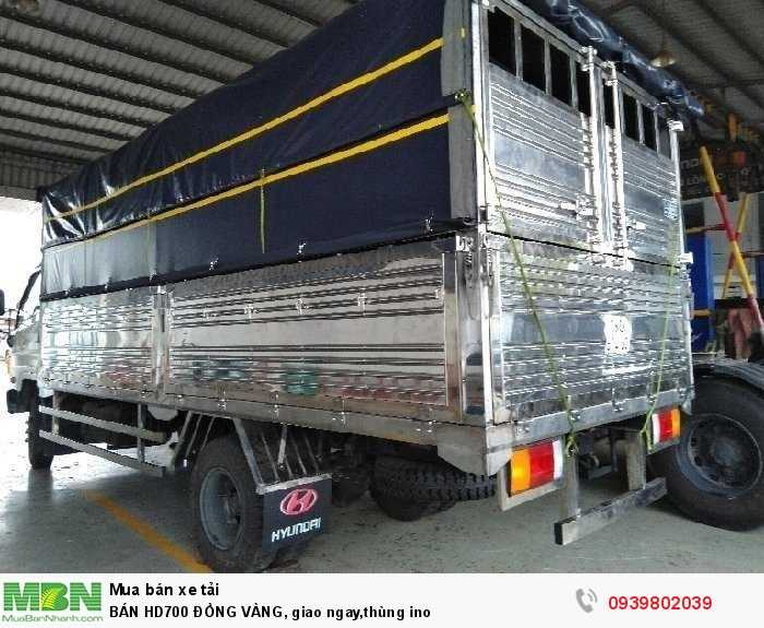 BÁN HD700 ĐỒNG VÀNG, giao ngay,thùng ino