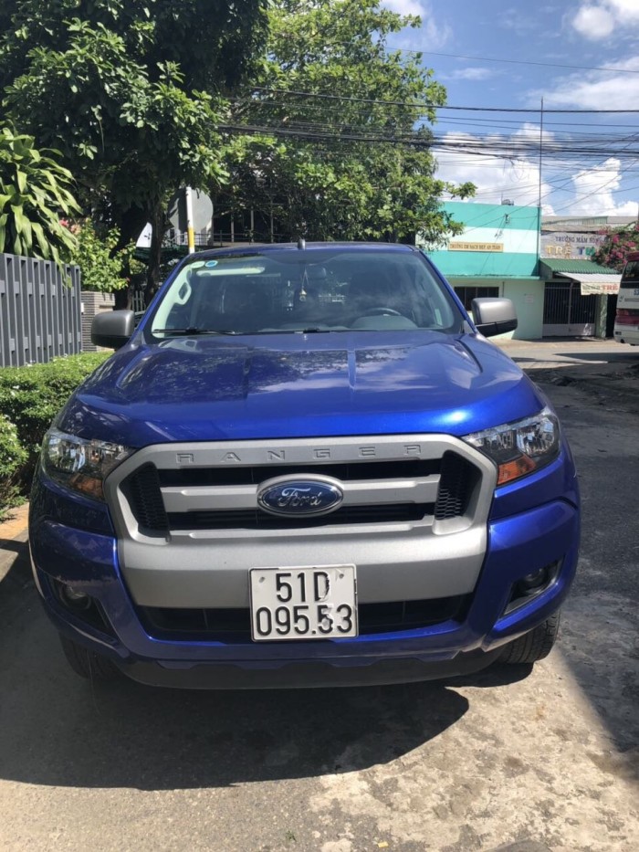 Bán Ford Ranger XLS 4x2 AT sx 2016(xanh thiên thanh)