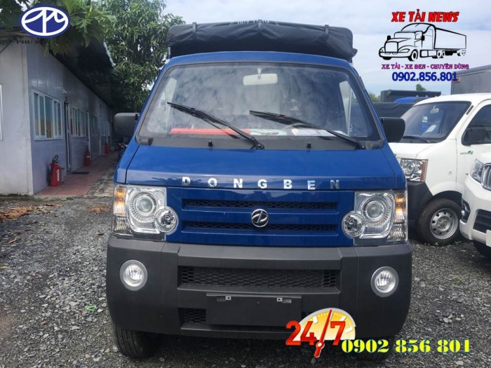 Xe tải DongBen 870kg: Lững – bạt – kín. 30tr lấy xe.