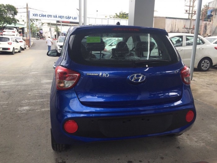 Thanh lý chiếc xe cuối cùng Hyundai I10 1.2at 5 cửa xanh dương, hỗ trợ vay tối đa 95%