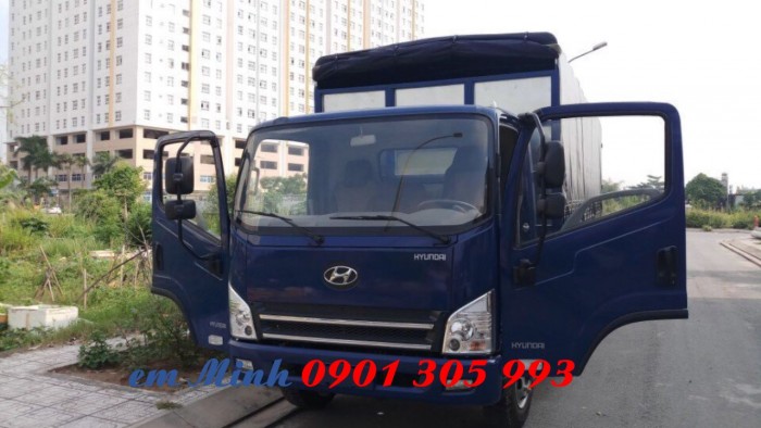 Xe tải Hyundai 7 tấn 3 thùng dài 6m3, xe tải thùng kèo bạt giá rẻ