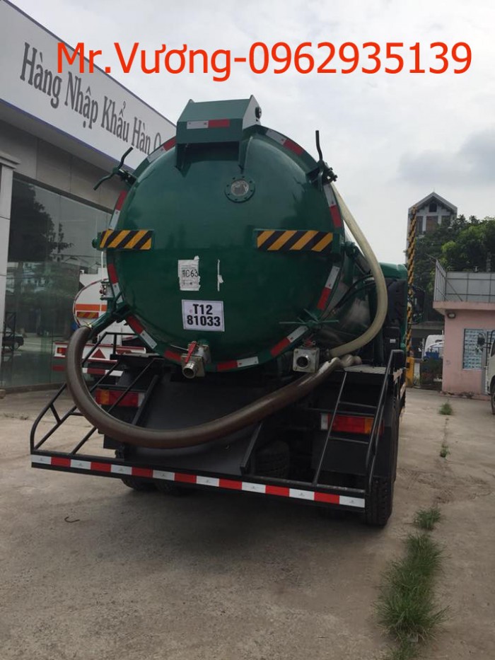 Xe hút chất thải Dongfeng 13 khối