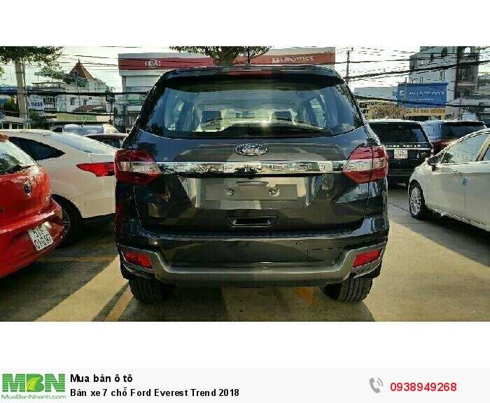 Bán xe 7 chỗ Ford Everest Trend 2018