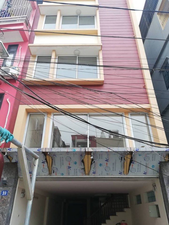 Cho thuê mặt phố Nguyễn Thái Học 190 m x 9 tầng, mặt tiền 11m.