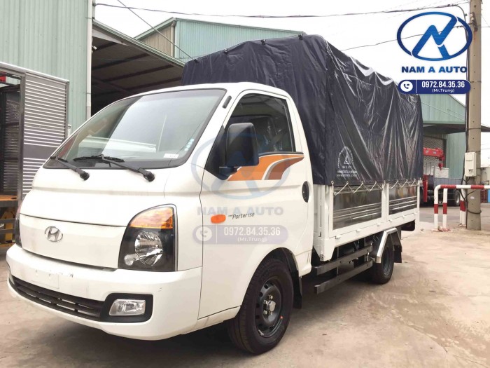 Xe Tải Nhẹ Hyundai Thành Công Thùng Mui Bạt H150